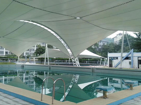 游泳池膜结构